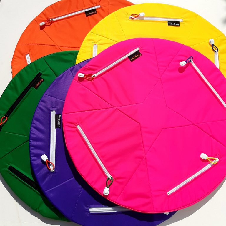 sacs Rollnbag couleurs vives pop